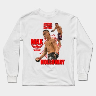 Max Holloway ufc artwork by shunsukevisuals Long Sleeve T-Shirt